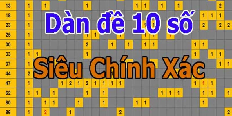 Tạo dàn 10 số lô đề từ đầu 0 đơn giản, dễ trúng